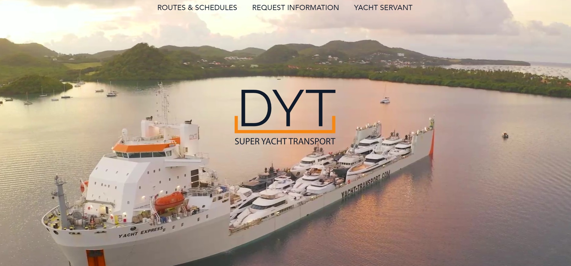 DYT superyacht transport - yacht transportation