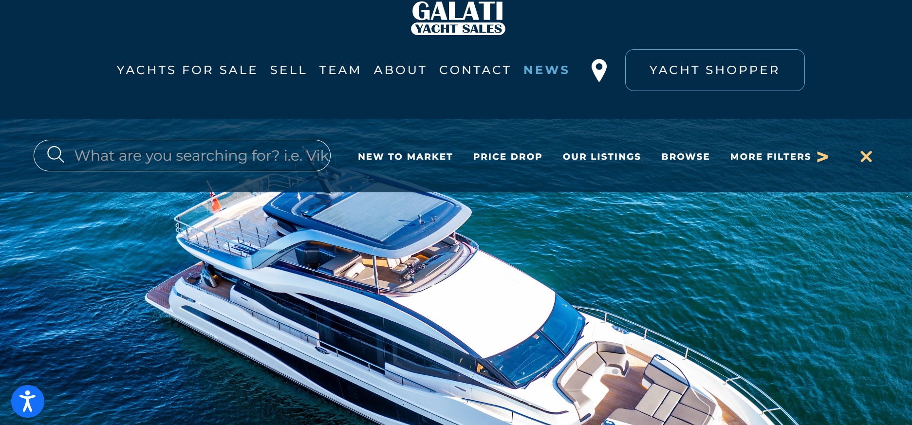 Website Design on Boat Dealership Sales