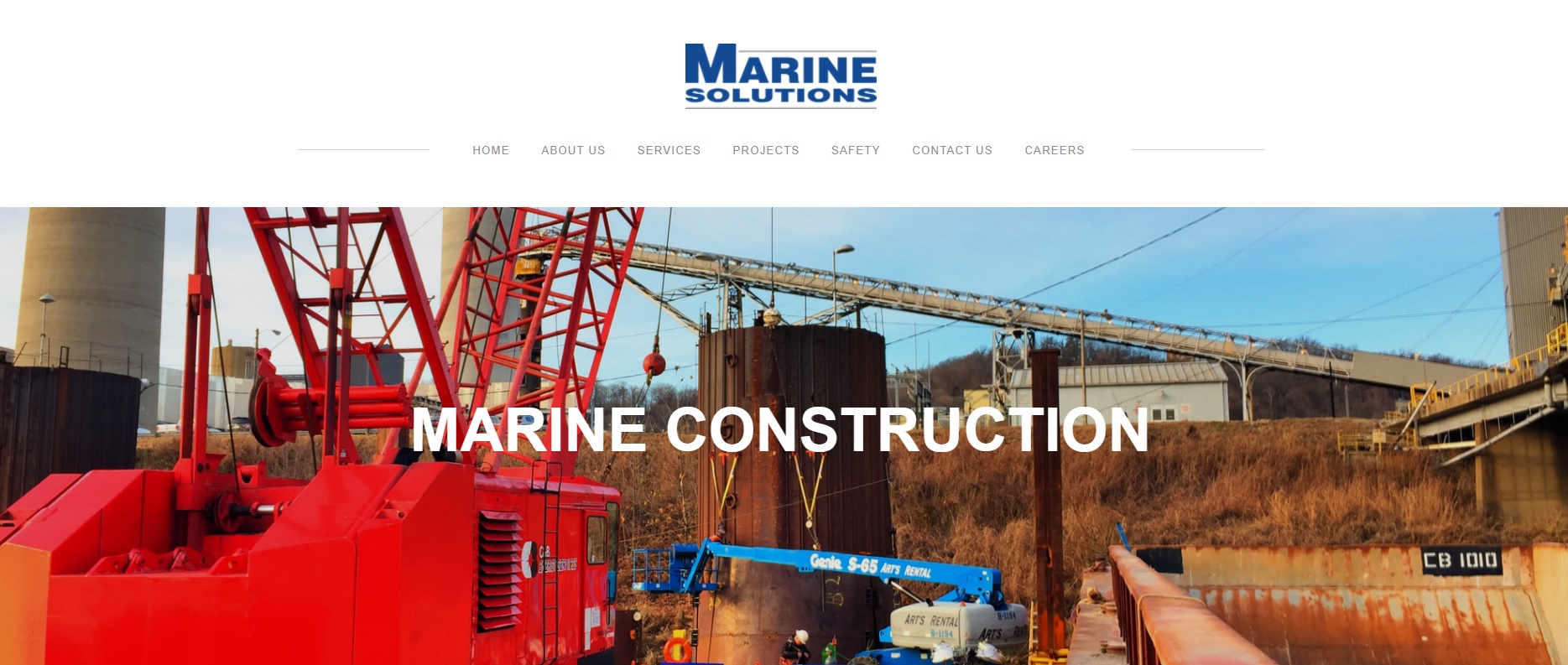 Marine solutions Group - ADA compliant website example